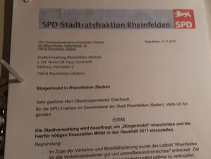 1. Antrag zum Bürgerbus 2016