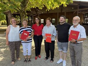 Ehrung unserer langjährigen Mitglieder durch Rita Schwarzelühr-Sutter, MdB