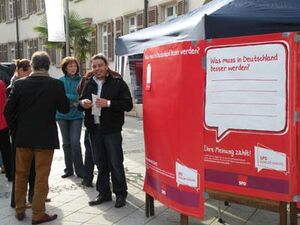 13.10.2012 Infostand Bürger-Dialog